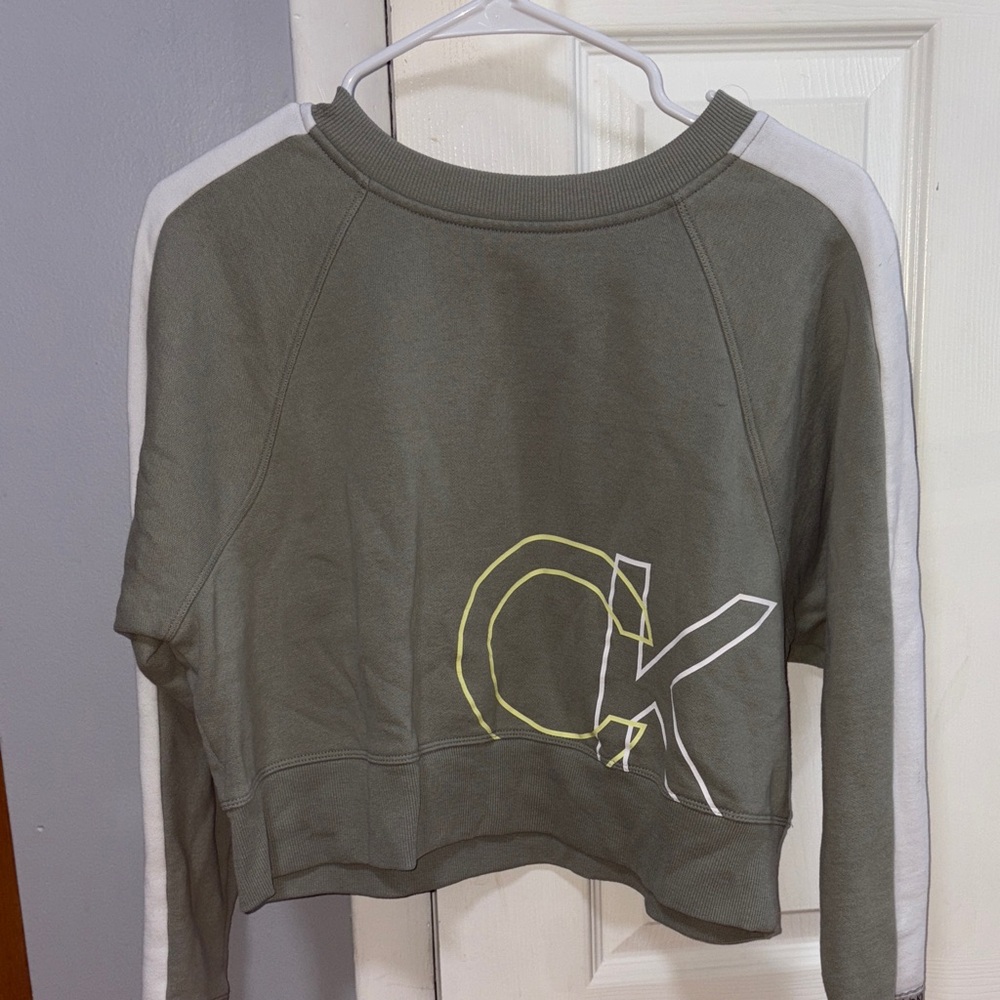 Calvin Klein Green Sweatshirt